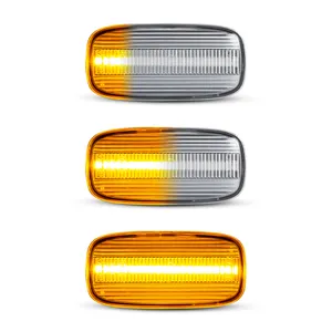 Doorzichtige/Gerookte Lens Sequentiële Led Zijmarkeringslamp Voor Nissan Ae50 Led Richtingaanwijzer Canbus Ontwerp