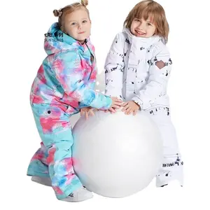 Abrigo y ropa impermeable de alta calidad para niños, traje de esquí de nieve para invierno