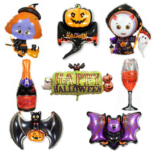 Palloncino <span class=keywords><strong>di</strong></span> Halloween zucca fantasma pipistrello strega <span class=keywords><strong>ragno</strong></span> decorazione festa <span class=keywords><strong>palloncini</strong></span> Foil - Product Image 1