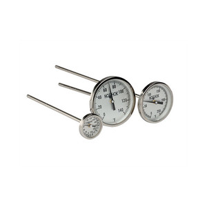 NOSHOK Bimetallic Thermometer 150 Mm <b>Probe</b> Length Metal Construction <b>Temperature</b> Measurement Instrument - Product Image 1