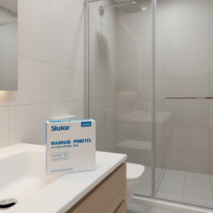 Puerta de Ducha Transparente ESG de 35.8x74.8 Pulgadas, Corredera, Sin Marco, de Vidrio Templado, Diseño Rectangular Minimalista, Acabado Plateado - Product Image 2