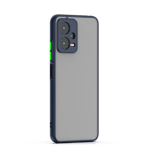 เคสโทรศัพท์มือถือ Redmi Note 12 5G แบบด้าน สีควัน สำหรับ Xiaomi  วัสดุ TPU PC โปร่งแสงหลากสี - Product Image 5