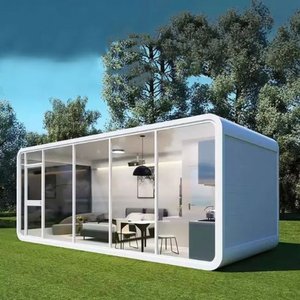 Maison préfabriquée au design moderne, capsule spatiale, lit, hôtel, cabane, maison modulaire préfabriquée pour appartement ou villa - Product Image 2