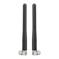 Antenne pliable omnidirectionnelle en caoutchouc 5dBi à gain élevé WiFi 2,4 GHz pour routeur sans fil et communication radio amateur