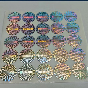 Étiquettes de sécurité holographiques anti-contrefaçon, anti-effraction, avec numéro de série, autocollants de garantie nuls, étiquettes anti-contrefaçon - Product Image 1