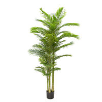 Décoration d'intérieur Art Verdure Bonsaï Décoratif Artificiel Areca Palm Simulation Palm Tree