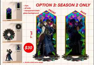 OEM ODM Standee en acrylique personnalisé 'Les Amoureux' 7 Standees en acrylique - Product Image 4