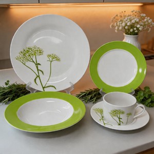 Vajillas de Porcelana China de Buena Calidad y Económicas - Platos Ecológicos Libres de BPA Aptos para Horno - Product Image 5