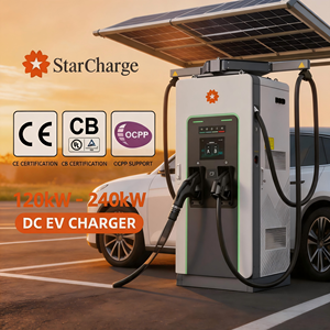ระบบจ่ายไฟฟ้าแบบกำหนดเอง Starcharge Titan V5 UL CE 120kW 180kW สถานีชาร์จรถยนต์ไฟฟ้าสาธารณะ - Product Image 1