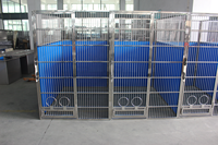 Sistema de Jaulas Modulares para Perros Grandes, Solución de Cerramiento para Interiores y Exteriores, Sistema de Refugio para Perros