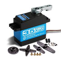 Servo Digital Impermeable de Alto Torque de 35 KG con Engranajes Metálicos y Material Plástico