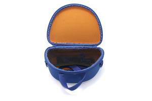 Étui de transport rigide en EVA écologique pour bijoux, avec fermeture éclair et pochette en filet, couleurs et logo personnalisables - Product Image 6