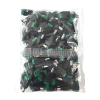 Cable de alimentación de extensión de CC 12V 24V Jack hembra macho hembra 5,5*2,1mm conector de enchufe de CC para tira LED