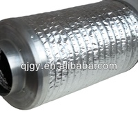 Silencieux carré flexible en aluminium industriel pour applications de gymnase et de restauration