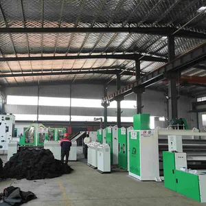 Nonwoven Needle Punched Machine Non-woven Nonwovens Fabric Machinery Geotextile Production Line