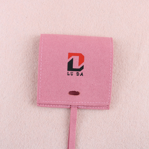 Pochette à bijoux personnalisée, emballage cadeau pour bijoux avec logo, pochette en microfibre suédée, petite pochette mini pour emballage de bijoux, pochette en microfibre - Product Image 3
