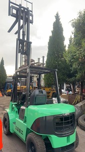 รถยกมิตซูบิชิมือสอง 3 ตัน ดีเซล ไฮดรอลิก สำหรับงานออฟโรด เสากระโดงเดี่ยว/สามตอน นำเข้าจากญี่ปุ่น ขาย - Product Image 4