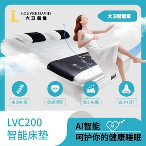 ที่นอนไฟฟ้าอัจฉริยะ LVC200 David ขนาด 1800 มม. x 2000 มม. หนา 270 มม. พร้อมระบบ AI รองรับกระดูกสันหลัง ที่นอนถ่านไม้ไผ่ - Product Image 3