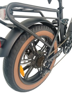 Bicicleta Eléctrica de Paso Bajo con Batería de Litio de 48V20AH, Neumático Grueso de 20 Pulgadas, Motor de Cubo Trasero de 7 Velocidades - Product Image 5