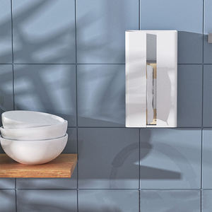 Hot Bán Hàng Kim Loại Nhà Bếp Chủ Hình Chữ Nhật Khăn Ăn Hộp Phòng Tắm Tường Núi Giấy Vệ Sinh Từ Mô Lưu Trữ Kệ - Product Image 5