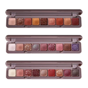 9สีอายแชโดว์เนื้อแมทกลิตเตอร์เนื้อแมทกันน้ำติดทนนานแผ่นคีย์บอร์ดลาเมล่าเครื่องสำอางสำหรับแต่งหน้า - Product Image 2