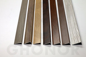 Molduras de aluminio para escaleras, Protector de borde superpuesto de vinilo, escalones de madera para escalera, Metal laminado, escaleras, mármol - Product Image 2