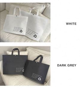 Customized Reusable Folding Non-Woven Tote Shopping <b>Bag</b> Environmentally Friendly with Custom Printed Logo - Product Image 6