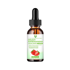 Gotas Líquidas de Shilajit Natural del Himalaya y Ashwagandha, 1400mg, 85 Minerales Traza con Ginseng para Reforzar el Sistema Inmunológico - Product Image 1