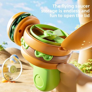 <span class=keywords><strong>Pistolet</strong></span> catapulte libellule lumineuse pour enfants jouets de plein air interactifs <span class=keywords><strong>toupie</strong></span> et clignotant pour jouet de catapulte de soucoupe volante - Product Image 4