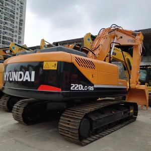 Vente directe usine – Excavatrice sur chenilles Hyundai 220LC-9S d'origine coréenne, en excellent état, en promotion – Excavatrices professionnelles - Product Image 3
