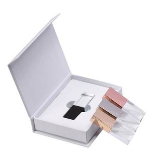 Unidad Flash USB de Cristal Transparente X325 Personalizada de Alta Velocidad, 4GB, 8GB, 16GB, 32GB, 64GB, Regalo Promocional Premium - Product Image 2
