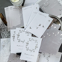 Bloc-notes gaufré en feuille d'argent, série papier à lettres vintage léger pour journal, décoration de base, notes de messages, scrapbooking, papeterie DIY