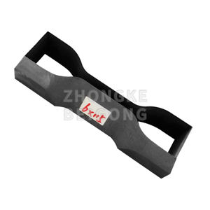 6*115mm manual haltere amostra preparação máquina cortador elástico - Product Image 4