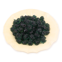 Amos 4D Fruit Gummies 3D Vormen, met sap gevuld, natuurlijk gearomatiseerd, blauwe framboos smaak, gummy snoepjes