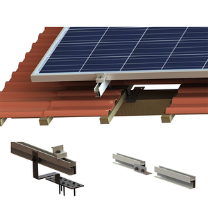 Hệ thống lắp đặt năng lượng mặt trời 10KW khung gắn mái ngói cho cấu trúc mái PV cải thiện hệ thống kệ năng lượng mặt trời - Product Image 1