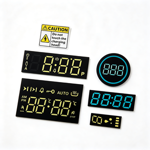Factory Custom <b>Oven</b> Control Panel Membrane Keypad Decal Preheating Cooking Temperature <b>Timer</b> Pvc Pet Adhesive - Product Image 2