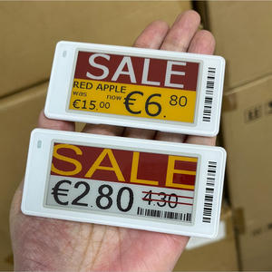 Bluetooth Etiket Stand Smart <b>Eas</b> <b>Systems</b> Digital Price Tags For Supermarket EInk 2.4Ghz Ble Api Nfc Esl Electronic Shelf Labels - Product Image 2