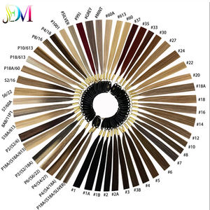 Perruque de cheveux humains bruts européens non traités Loose Wave Deep Yaki Transparent Lace Front Brown <span class=keywords><strong>Blonde</strong></span> Highlight Size La couleur varie - Product Image 6