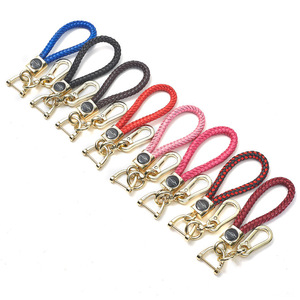 Microfiber Rope <b>Car</b> Keychain G3949 Metal Zinc Alloy Creative Home Use - Product Image 1