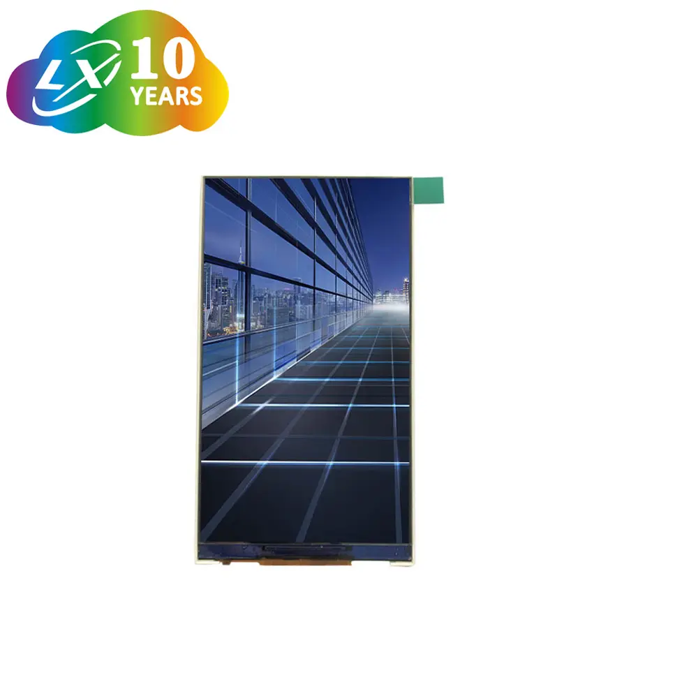 5.0 인치 컬러 TFT LCD 디스플레이 480x854 무료 보기 방향 RGB LCD 스크린 모듈