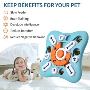 Pet Slow Food Intelligence Toy Suitable <b>Dogs</b> Cats Play Hide Food Produces Sounds Enhances Enrichment <b>Dogs</b> Intelligence <b>Puzzle</b> - Product Image 4