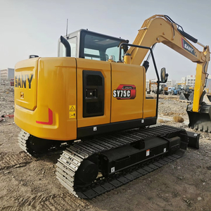 Excelente excavadora Sany SY75C de 7 toneladas con alto rendimiento para la venta, máquina de construcción con emisiones EPA. - Product Image 1