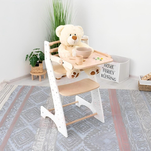 Chaise évolutive pour enfants, tour d'éveil 2-en-1 réglable, table à manger, chaise, tabouret multifonctionnel Waldorf - Product Image 1