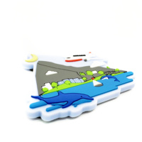 Imán Decorativo para Refrigerador de PVC, Personalizado en 3D, de Goma Suave y Polivinilo Cloruro, con Fuerte Imán, Diseño Gratuito, Origen Confiable