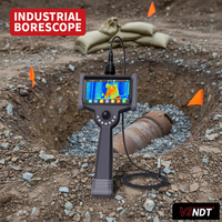 Industriële Borescope Thermische Beeldvorming 6-inch Scherm IP67 Waterdichte Borescope Camera voor Onderzoek van Ongeëxploiteerde Onderdelen en Verborgen Objecten