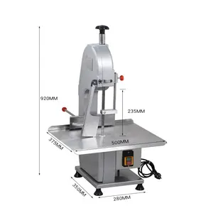 Industrial High Quality Electric Frozen Bone Saw Machine Easy To Clean Meat Cutting Machine Bone Saw