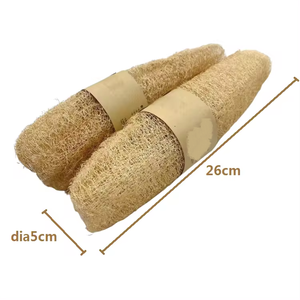Esponjas de loofah orgânica, grande banho de chuveiro esfoliante luffa purificadores corporais - Product Image 6