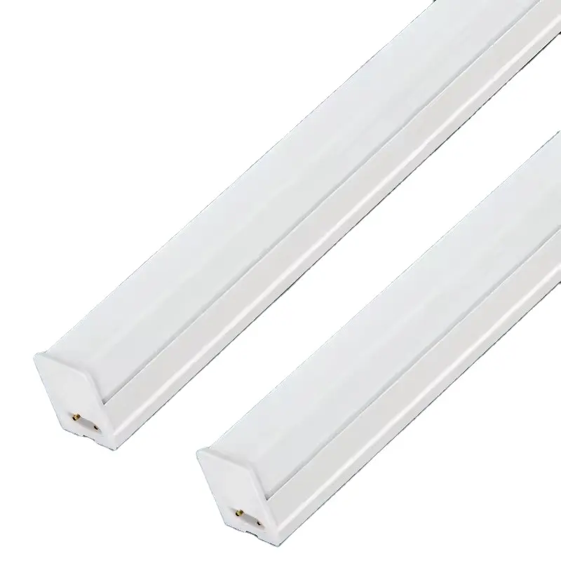 CE ROHS LED ampoule d'énergie lampe fluorescente remplacement linéaire en plastique carré Linkable T5 intégré LED Tube lumière