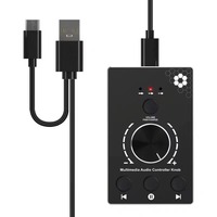 Bouton de contrôleur de Volume pour jeu multimédia, musique, Audio, USB, haut-parleur d'ordinateur, réglage, fonction de mise en sourdine en un clic