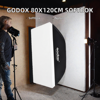 Réflecteur photo Godox 80 x 120 cm (31,5 " x 47 ") en nylon pour flash de studio Speedlite, diffuseur pour monture Bowens